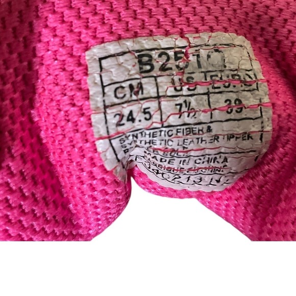 ASICS Gel 1140v Women's Pink Black Athletic Tennis Volleyball Shoes Size 7.5 - Picture 4 of 13